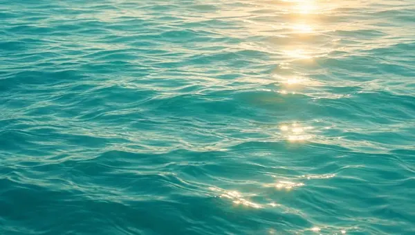 Calm teal ocean water surface representing the compounded GLP-1 weight loss guide