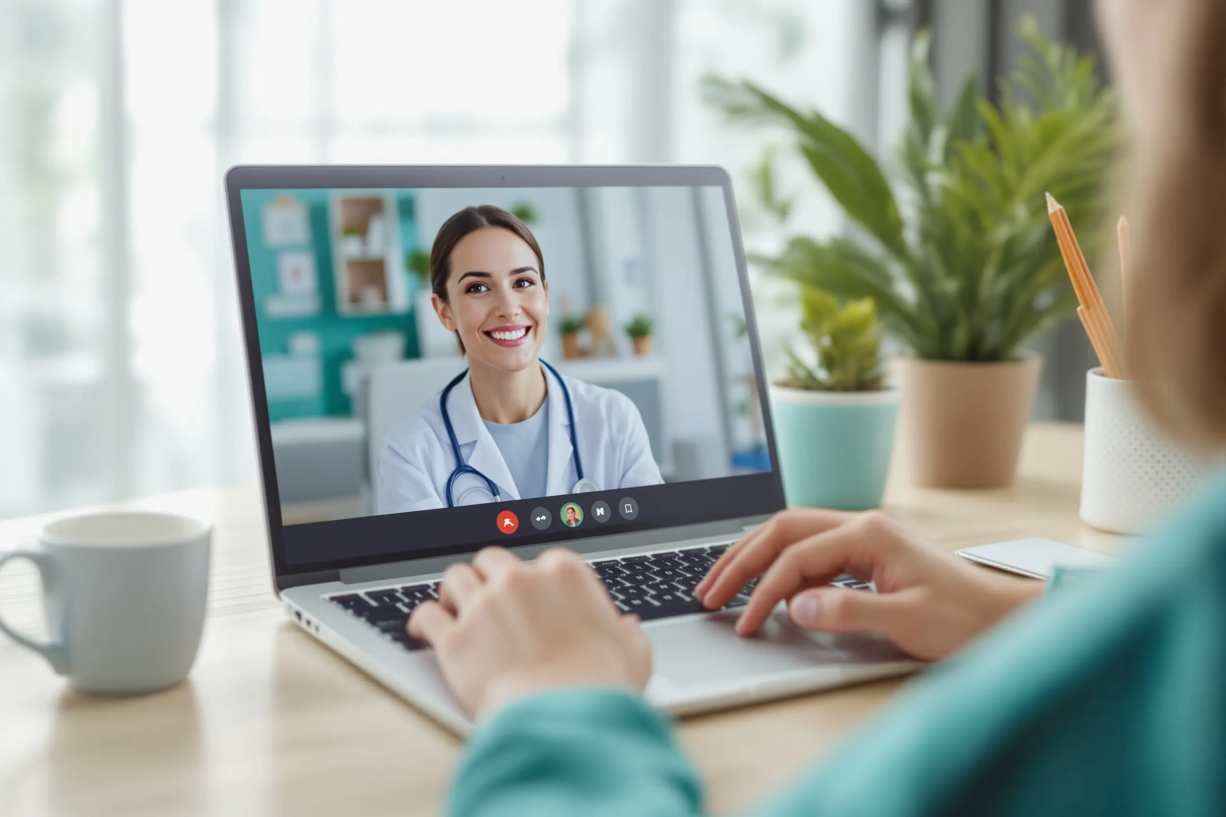 Telehealth video consultation between patient and licensed provider through Open Water Rx secure platform